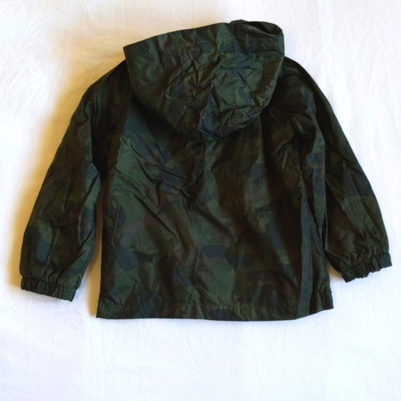 joe fresh camo windbreaker mesh-lined jacket with hood 3T toddler boys - Picture 9 of 9